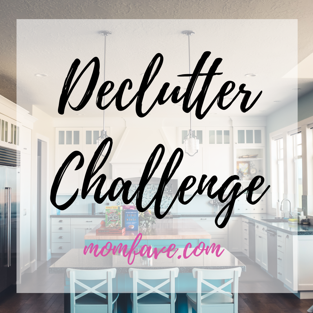 declutter challenge clean with me